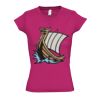  V hals Lady Fit  slim fit Thumbnail