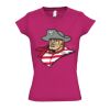 V hals Lady Fit  slim fit Thumbnail