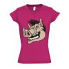  V hals Lady Fit  slim fit Thumbnail