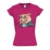  V hals Lady Fit  slim fit Thumbnail