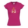  V hals Lady Fit  slim fit Thumbnail