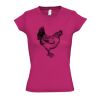  V hals Lady Fit  slim fit Thumbnail