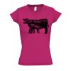  V hals Lady Fit  slim fit Thumbnail