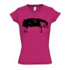  V hals Lady Fit  slim fit Thumbnail