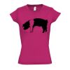  V hals Lady Fit  slim fit Thumbnail
