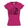  V hals Lady Fit  slim fit Thumbnail