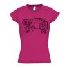  V hals Lady Fit  slim fit Thumbnail
