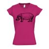  V hals Lady Fit  slim fit Thumbnail