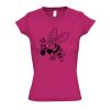  V hals Lady Fit  slim fit Thumbnail
