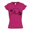  V hals Lady Fit  slim fit Thumbnail