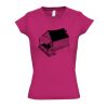  V hals Lady Fit  slim fit Thumbnail