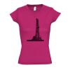  V hals Lady Fit  slim fit Thumbnail