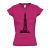  V hals Lady Fit  slim fit Thumbnail