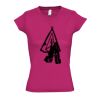  V hals Lady Fit  slim fit Thumbnail