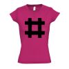  V hals Lady Fit  slim fit Thumbnail