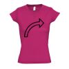 V hals Lady Fit  slim fit Thumbnail