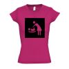  V hals Lady Fit  slim fit Thumbnail