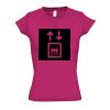  V hals Lady Fit  slim fit Thumbnail
