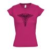  V hals Lady Fit  slim fit Thumbnail