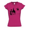  V hals Lady Fit  slim fit Thumbnail