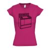  V hals Lady Fit  slim fit Thumbnail