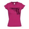  V hals Lady Fit  slim fit Thumbnail