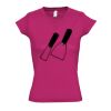  V hals Lady Fit  slim fit Thumbnail