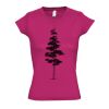  V hals Lady Fit  slim fit Thumbnail