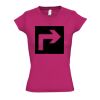  V hals Lady Fit  slim fit Thumbnail