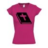  V hals Lady Fit  slim fit Thumbnail