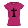  V hals Lady Fit  slim fit Thumbnail