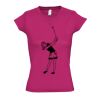  V hals Lady Fit  slim fit Thumbnail