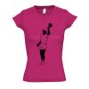 V hals Lady Fit  slim fit Thumbnail