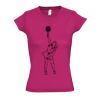  V hals Lady Fit  slim fit Thumbnail