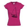  V hals Lady Fit  slim fit Thumbnail