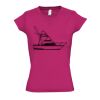  V hals Lady Fit  slim fit Thumbnail