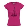 V hals Lady Fit  slim fit Thumbnail
