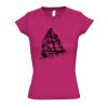  V hals Lady Fit  slim fit Thumbnail