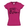  V hals Lady Fit  slim fit Thumbnail