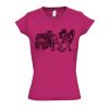  V hals Lady Fit  slim fit Thumbnail