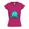  V hals Lady Fit  slim fit Thumbnail