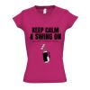  V hals Lady Fit  slim fit Thumbnail