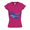  V hals Lady Fit  slim fit Thumbnail