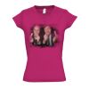  V hals Lady Fit  slim fit Thumbnail