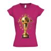  V hals Lady Fit  slim fit Thumbnail